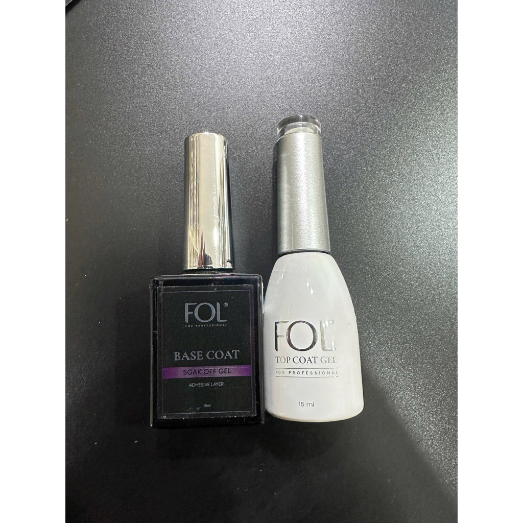 Top gel fol- Base gel Fol