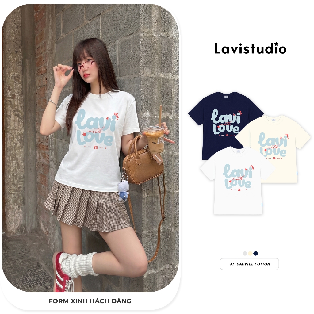 Áo Babytee Form Xinh Hách Dáng Dễ Thương Lavi Studio/ IRIS | BigBuy360 - bigbuy360.vn