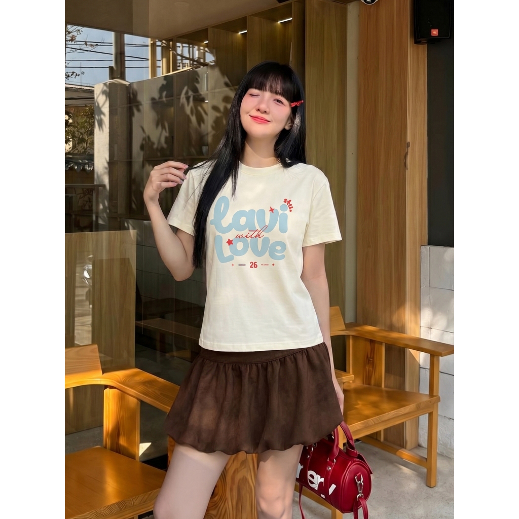 Áo Babytee Form Xinh Hách Dáng Dễ Thương Lavi Studio/ IRIS | BigBuy360 - bigbuy360.vn