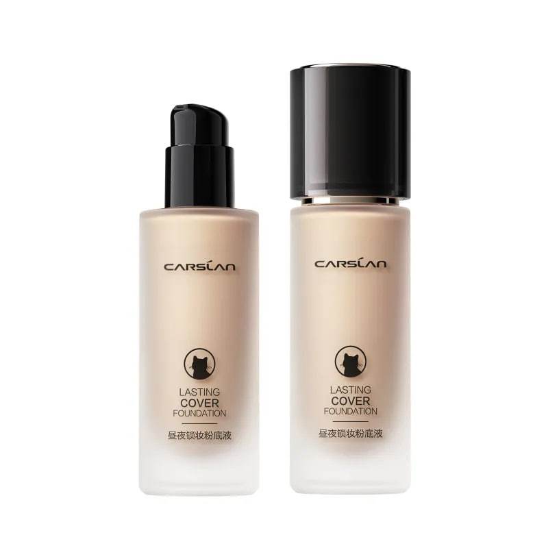 Kem nền CARSLAN Dưỡng ẩm kiềm dầu lâu trôi chống thấm nước 24h - Kem Nền Kiềm Dầu CARSLAN LASTING MO