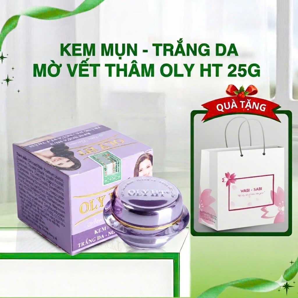 Kem Ngừa Mụn - Trắng Da - Ngừa Vết Thâm OLY HT 25g - OLY-010