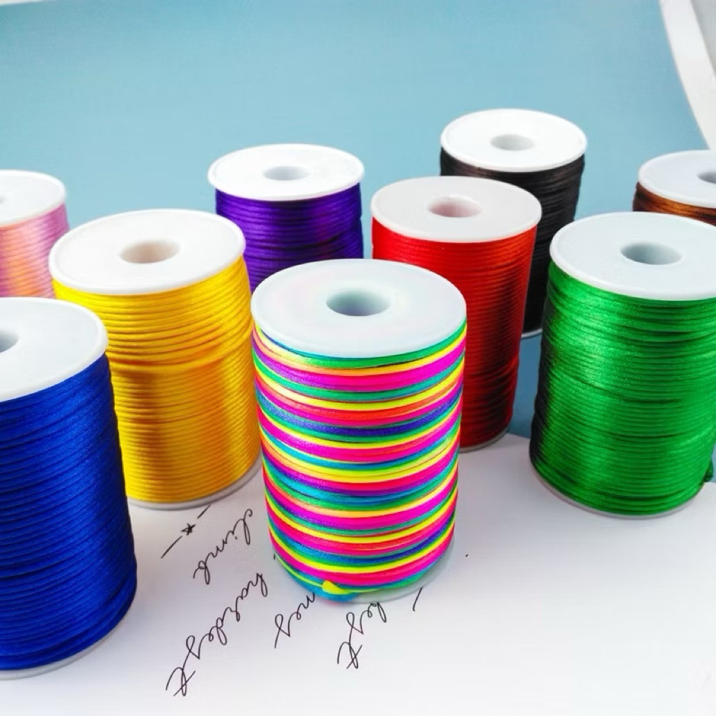 Dây tim làm vòng may mắn/ nút thắt Trung Hoa(2m-10m)