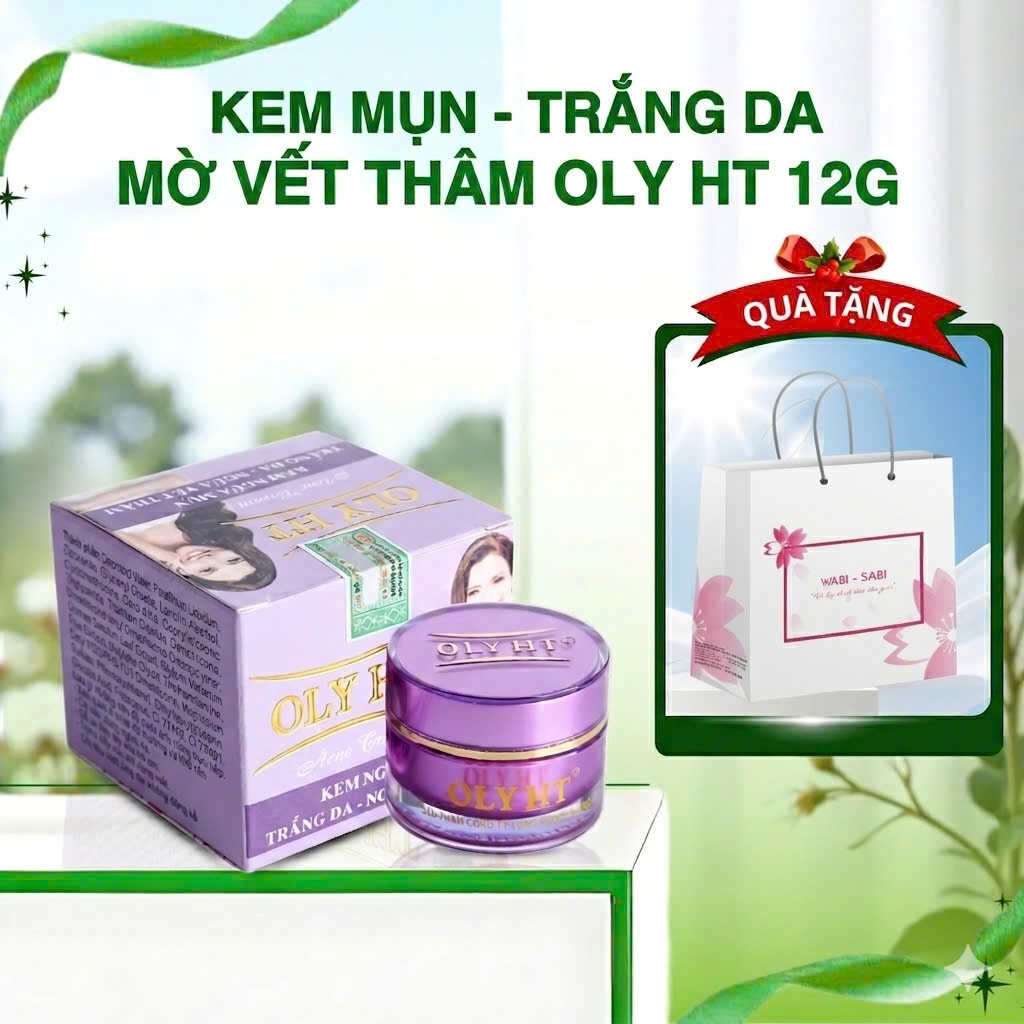 Kem Ngừa Mụn – Trắng Da - Ngừa Vết Thâm OLY HT 12G – OLY-001