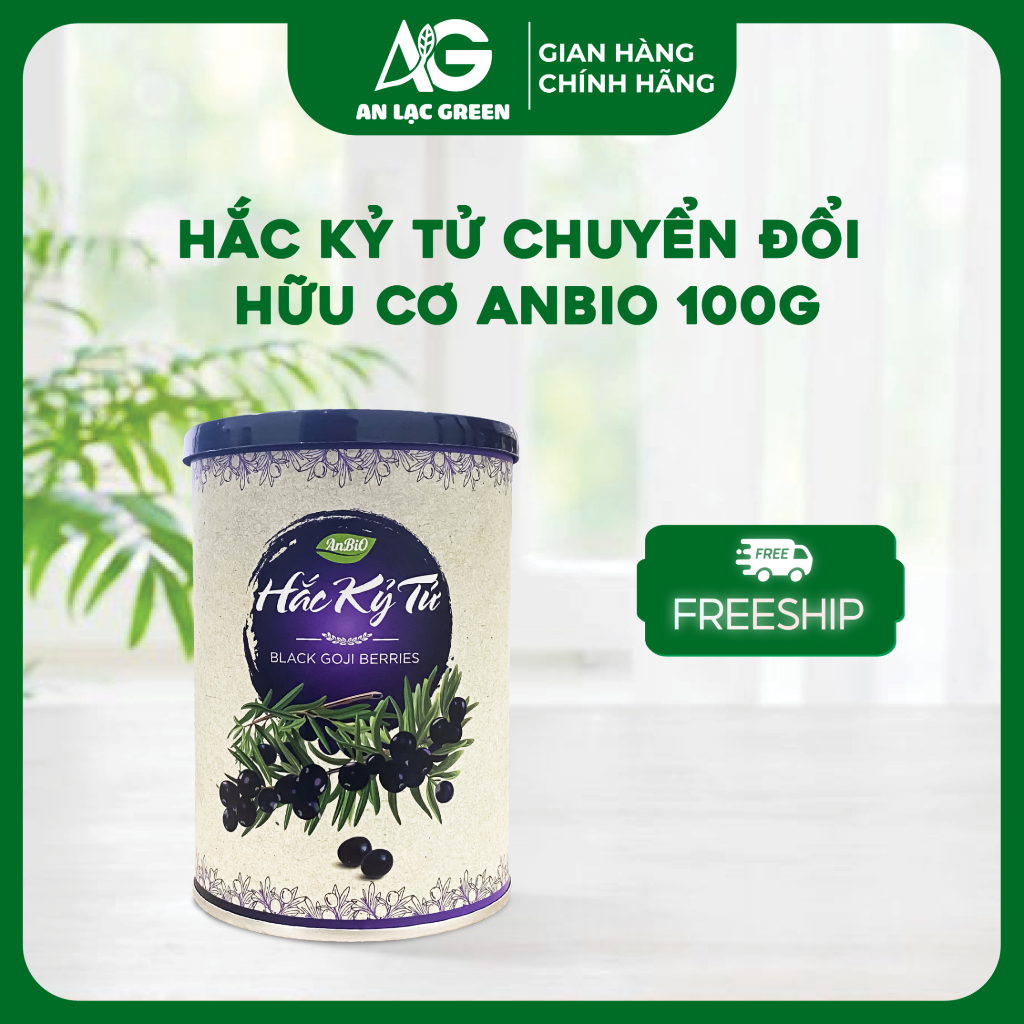 Hắc Kỷ Tử ( Kỷ Tử Đen ) chuyển đổi Hữu Cơ AnBiO 100g