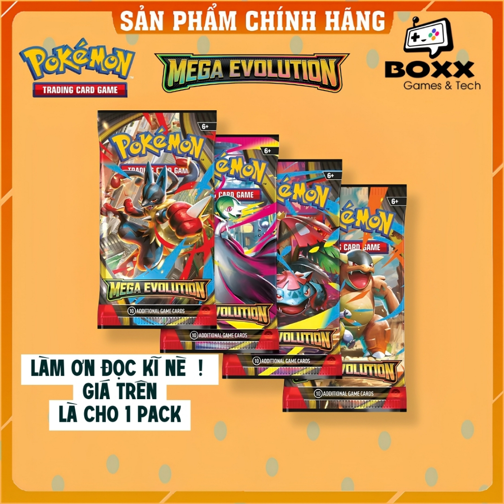 Pokemon TCG : Mega Evolution Booster Pack