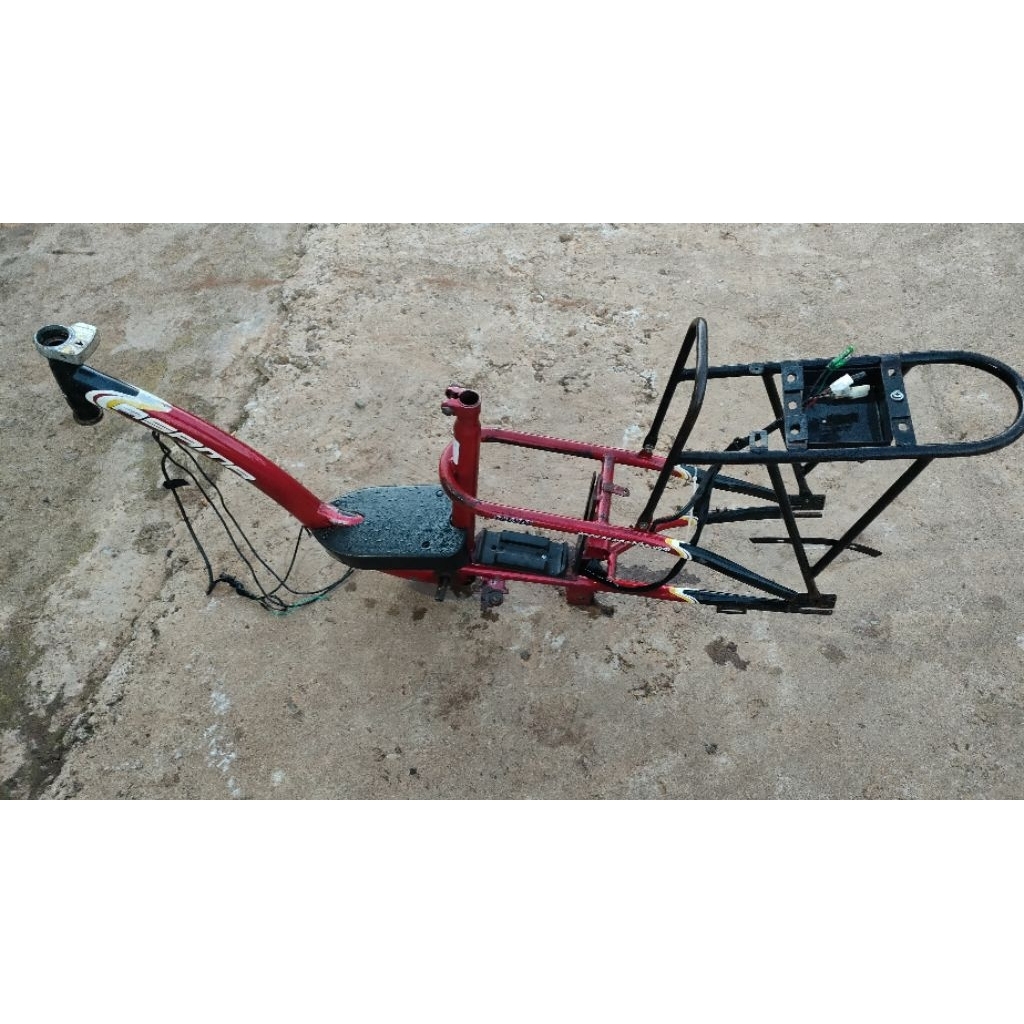 sườn xe đạp điện Asama cũ