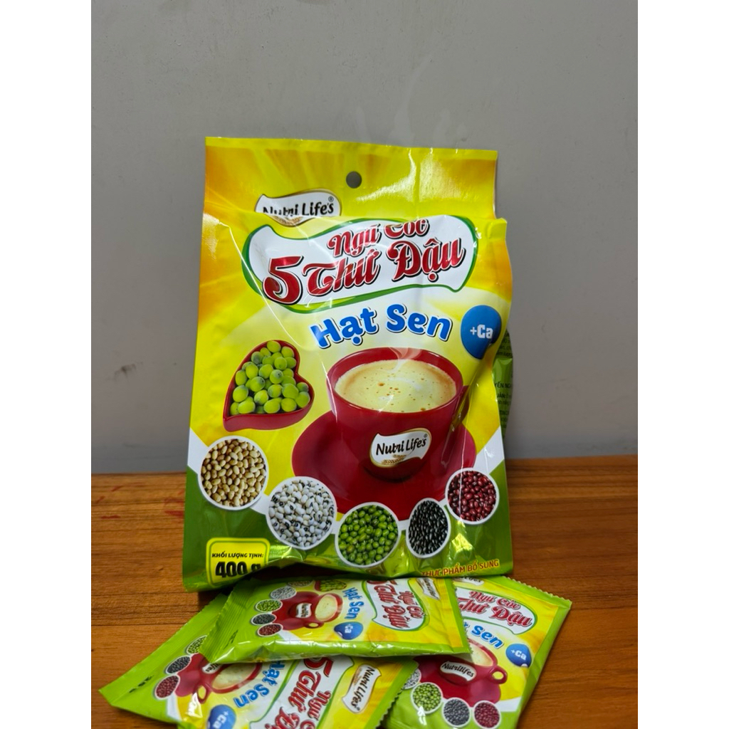 Ngũ cốc 5 thứ đậu hạt sen