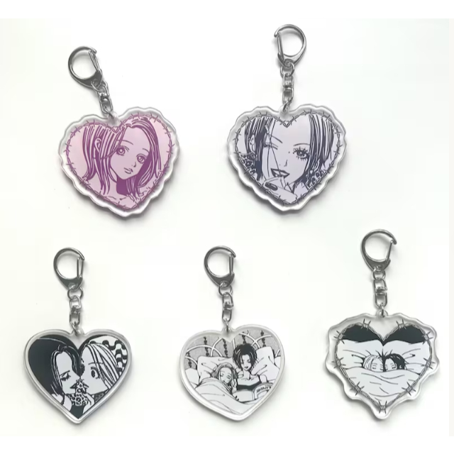 NANA Acrylic Keychain, NANA Double Side Keychain, Nana Osaki, Nobuo Terashima, Nana Komatsu, Ren Hon