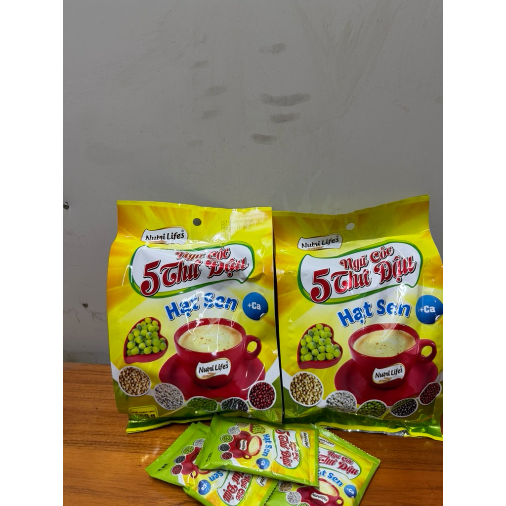 combo 2 bịch 5 thứ đậu hạt sen