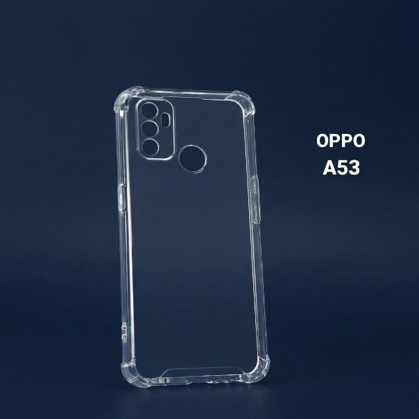 Ốp lưng Oppo A53 trơn trong suốt | Ốp điện thoại Oppo dẻo bảo vệ camera đt toàn diện