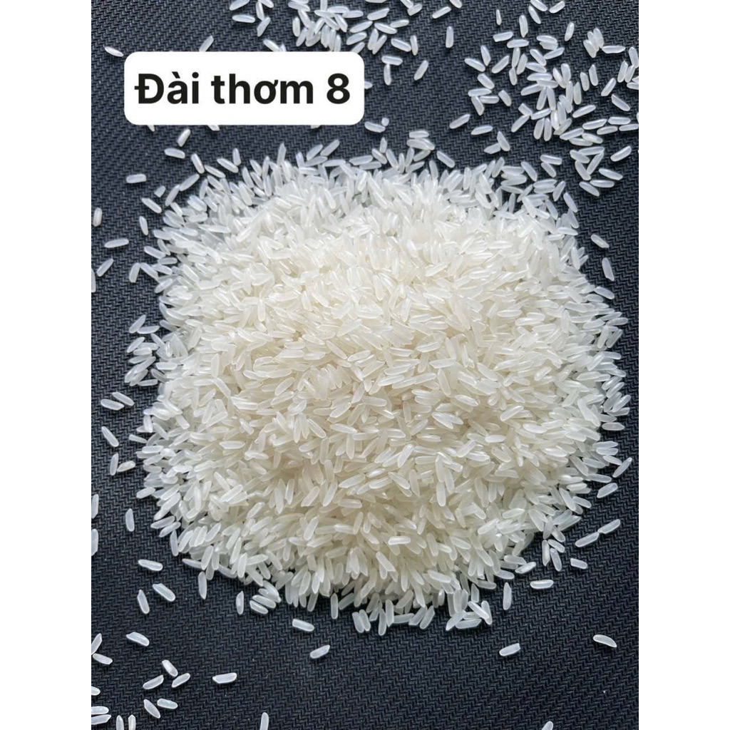 10 kg gạo đài thơm 8 thơm nhẹ, dẻo vừa ngọt cơm