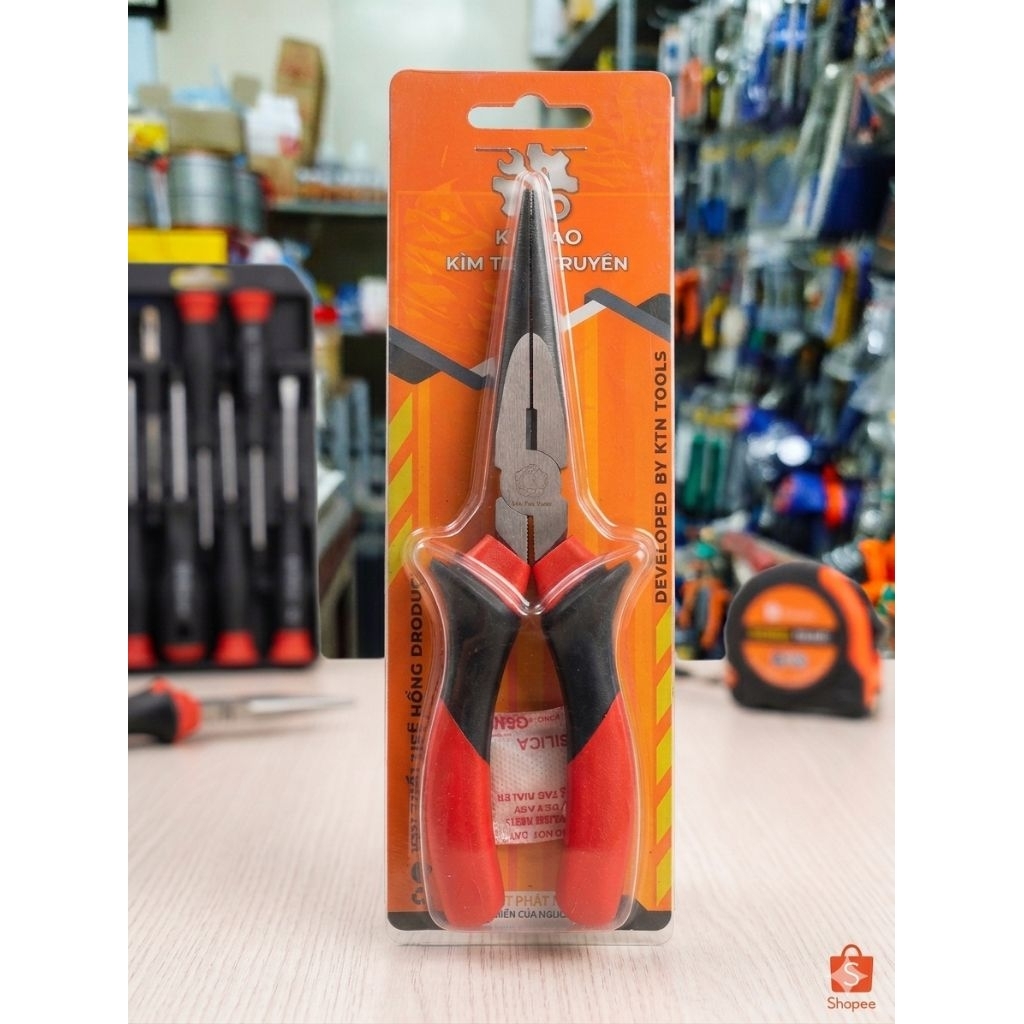 Kìm Mũi Nhọn KTN Tools - Thép Siêu Cứng, Tay Cầm Chống Trượt - Giá Rẻ Tận Xưởng