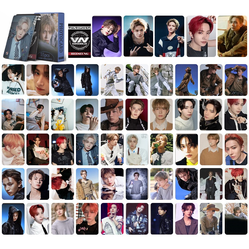 Set 55 lomo card HEESEUNG 2026