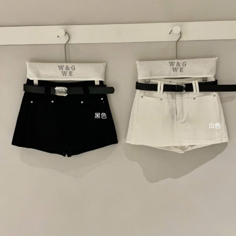 𝑾𝑮𝑾𝑬• Quần váy jean kèm đai X 9590 wgwe hàng QC size SM