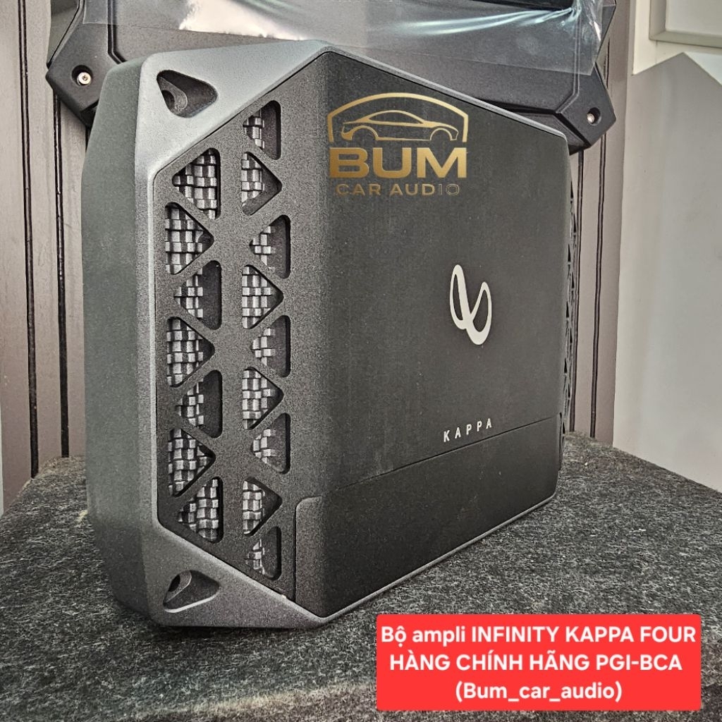 Bộ ampli INFINITY KAPPA FOUR HÀNG CHÍNH HÃNG PGI-BCA (Bum_car_audio)