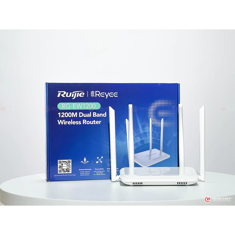 Bộ phát Wifi, Thiết bị phát Wifi Ruijie RG-EW1200 / RG-EW1200G PRO Chính hãng