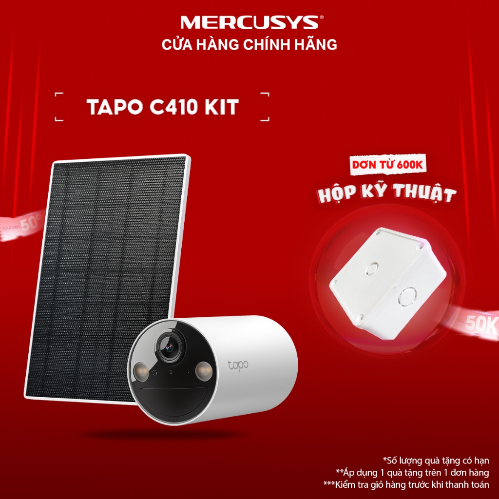 [Hỏa tốc] Camera WiFi Không Dây TP-Link Tapo C410 / C410 KIT / C425 Chống Nước 2K QHD Dùng Pin và Nă