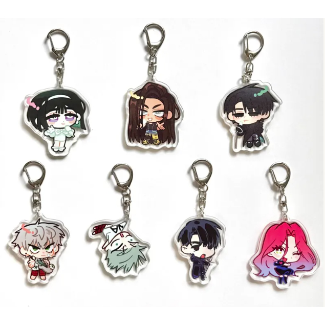 Alien Stage Acrylic Keychain, Alien Stage Double Side Acrylic Keychain, Ivan, Luka, Till, Mizi, Sua,