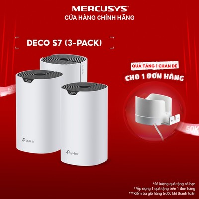 [Hỏa Tốc] Bộ Phát WiFi Mesh TP-Link Deco S7 Chuẩn AC1900