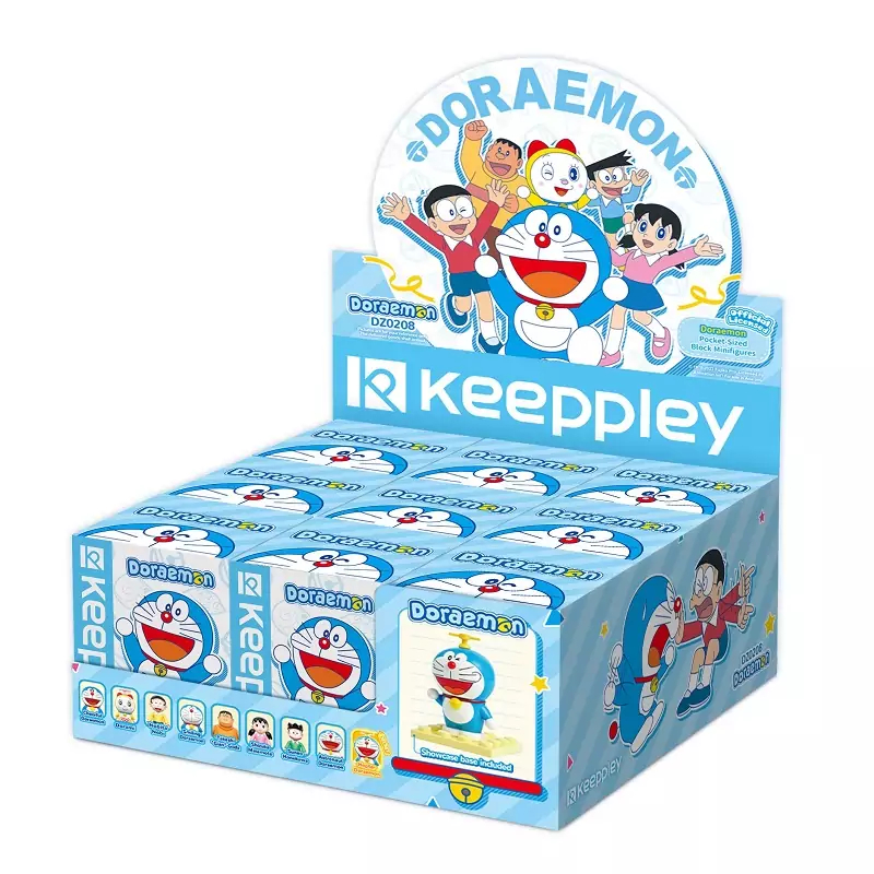 (Hộp mù) KEEPPLAY nhân vật Doraemon, Dorami, Nobita, Shizuka, Jaian (Gian), Suneo. Chọn loại: