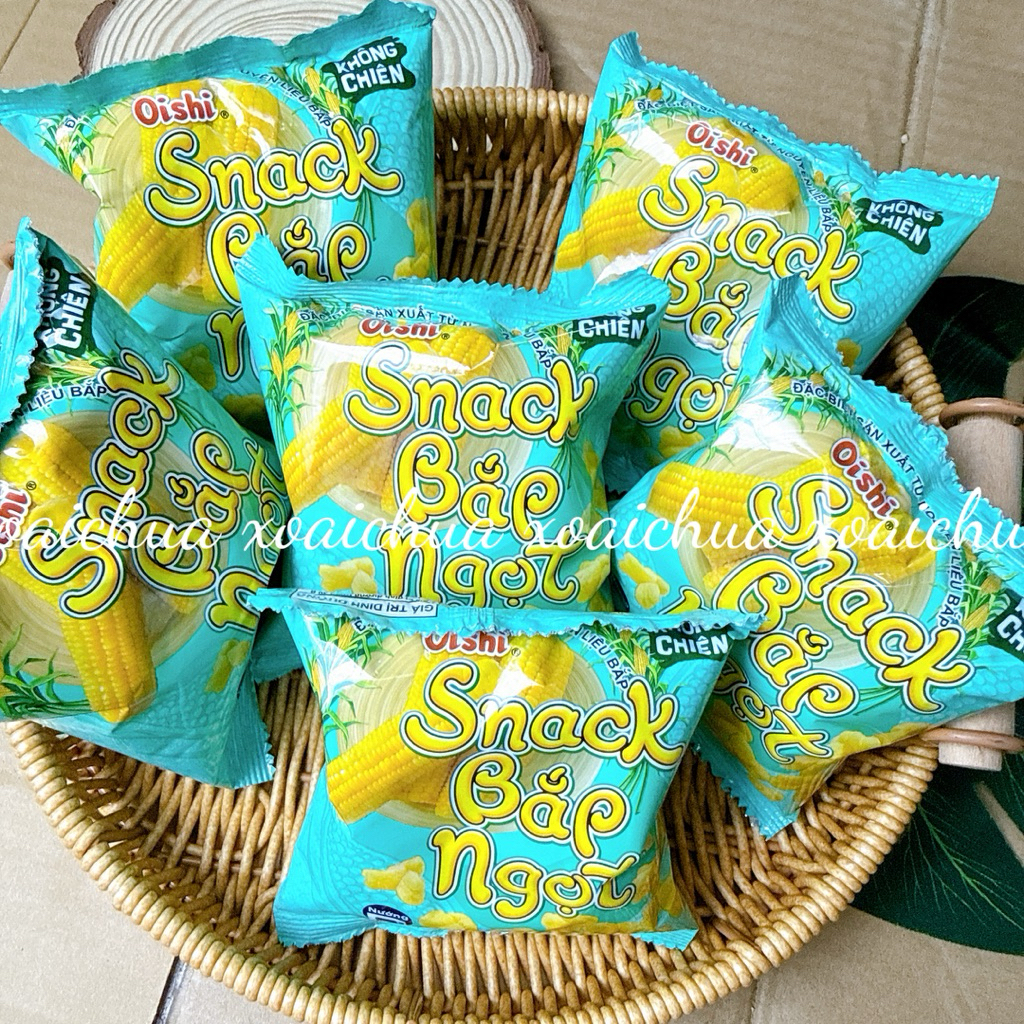 Bim bim oishi snack bắp ngô loại 6gr góI