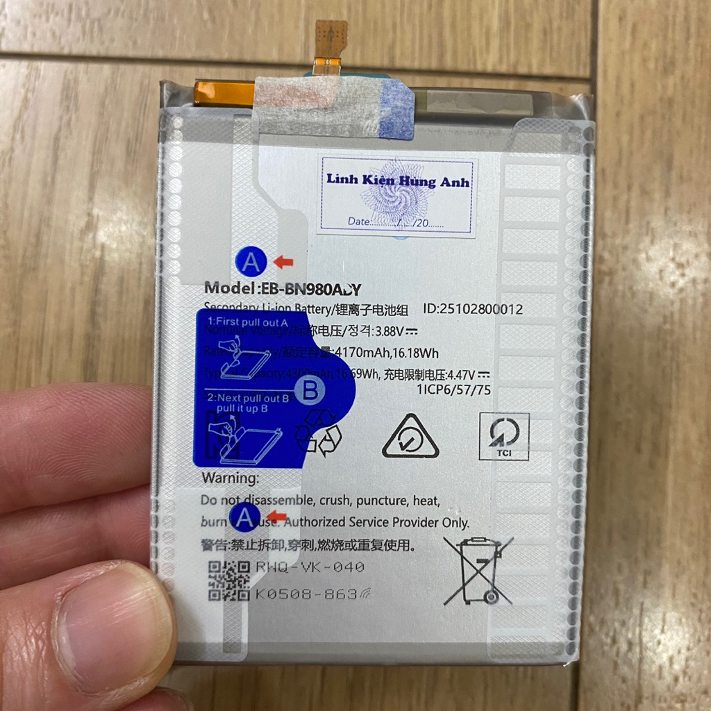 Pin Samsung Note 20 (EB-BN980ABY)