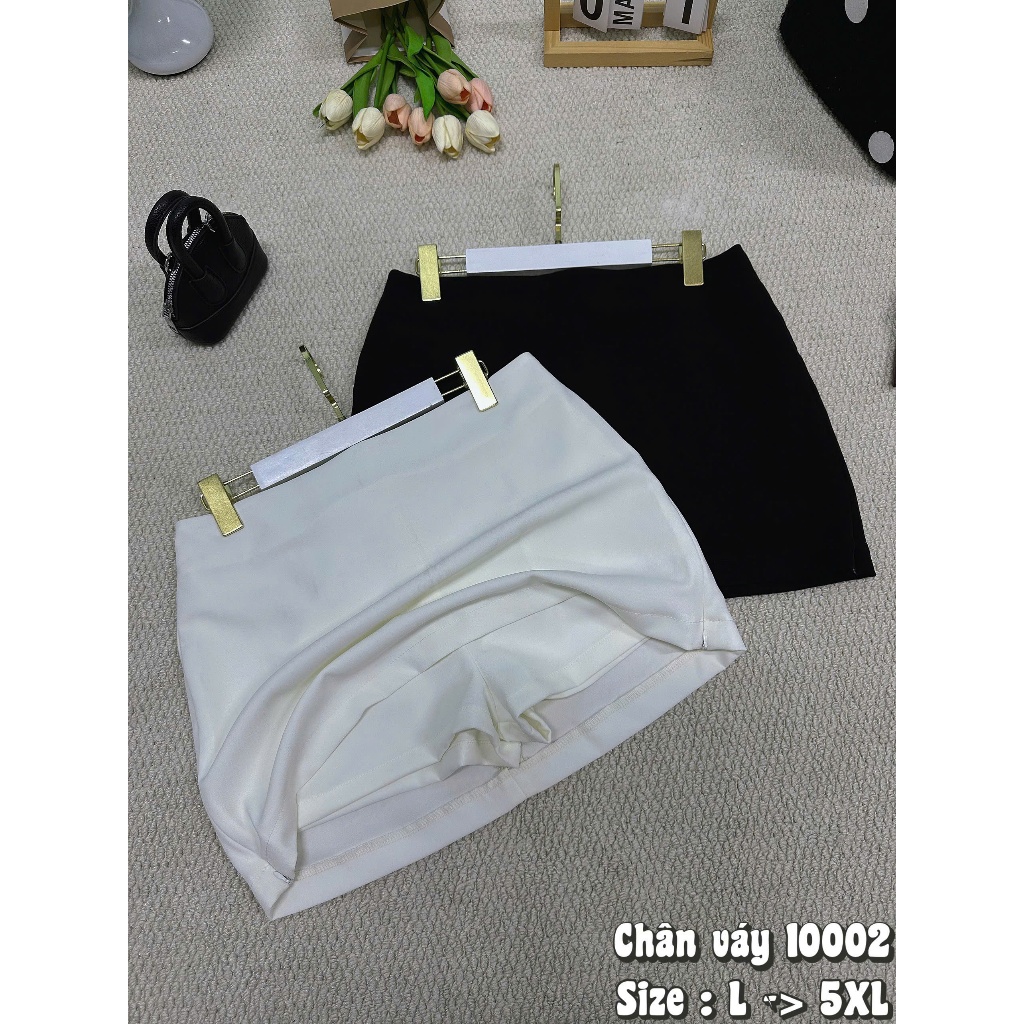 Chân Váy Ngắn có Lót Quần Bigsize 55-90kg Chất Vải dày Xịn Co giãn Nhẹ CV10002 - 2KJeans | BigBuy360 - bigbuy360.vn