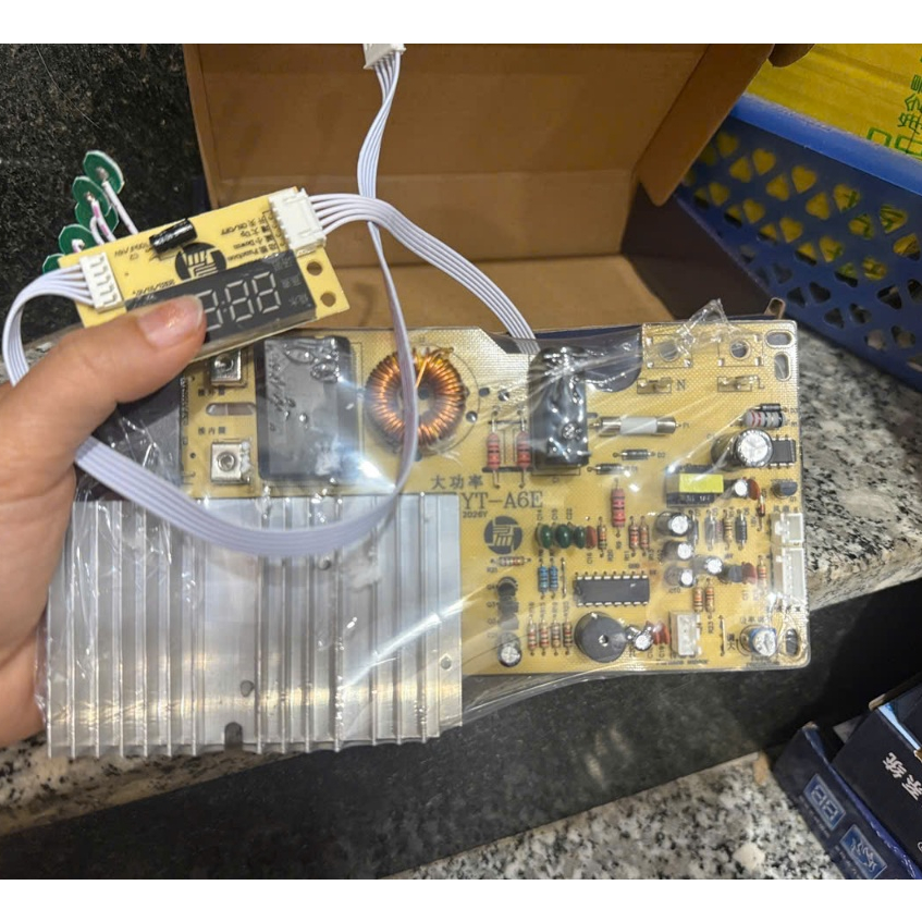 Bo Mạch Bếp Từ Đơn Đa Năng 2200W - Sử dụng IGBT H20PR5 Siêu Bền -T607