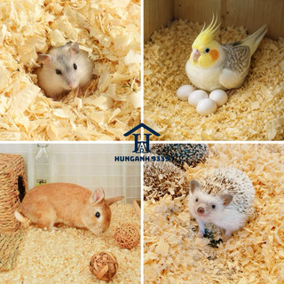 Mùn cưa thơm 1kg lót chuồng hamster, thỏ, bọ, nhím, sóc, chim