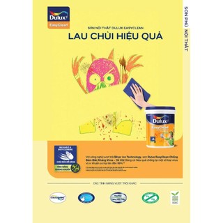 Sơn nước trong nhà DULUX EASYCLEAN, bề mặt bóng (5 LÍT)