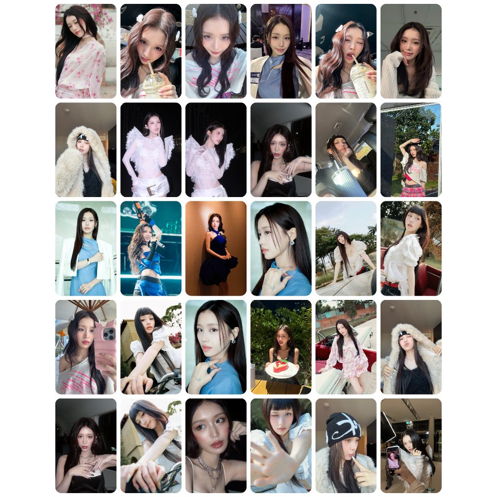 Lomo card HSR-A90 ảnh bo góc 1 mặt Han Sara - IG