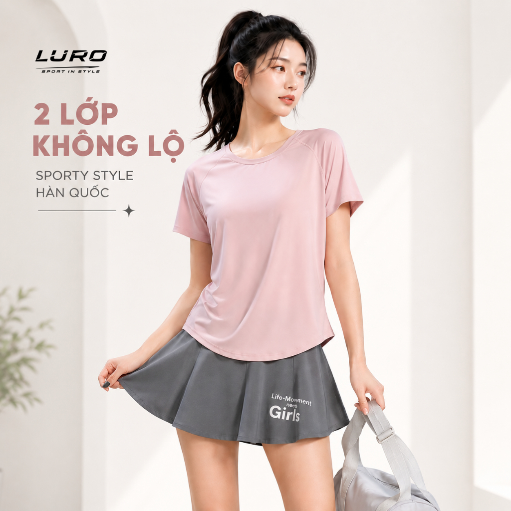 V18N — Set váy thể thao nữ 2 lớp
