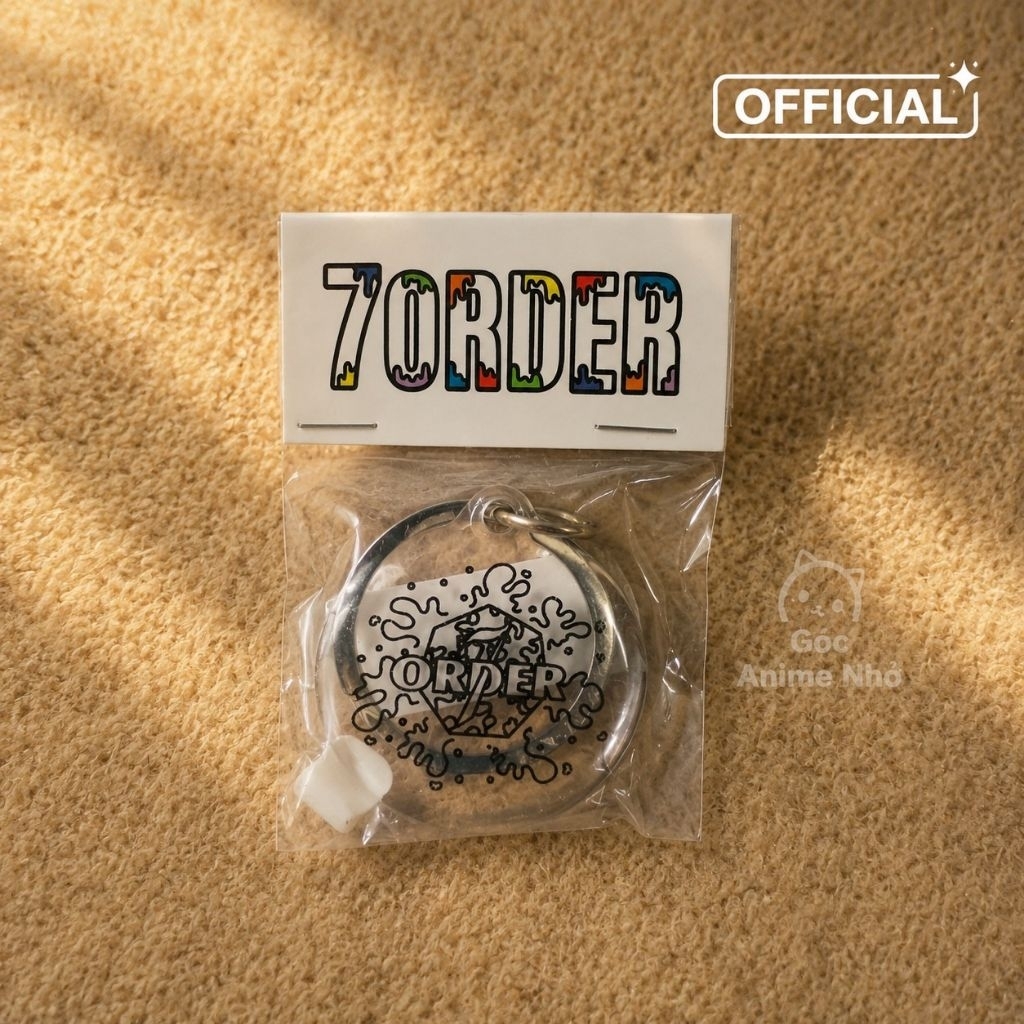 Móc khoá sự kiện 7ORDER 'FUN' MEETING năm 2019