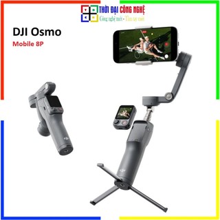 Gimbal DJI Osmo Mobile 8P - Chống Rung 3 Trục, Xoay 360 Độ, ActiveTrack 8.0, Remote Màn Hình Rời - Bảo Hành 12 Tháng