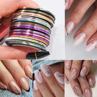Combo 5 Dây Kim Tuyến Sợi Trang Trí Móng Tay