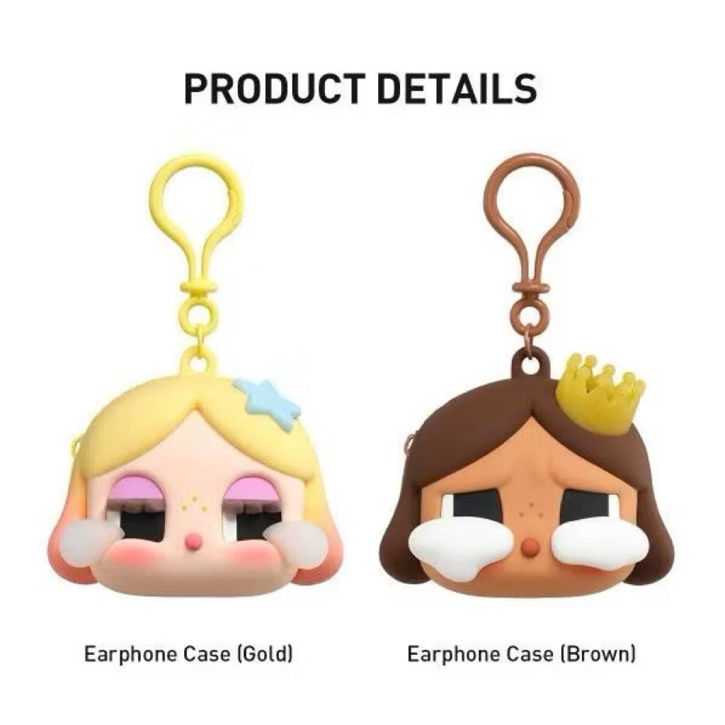 Case Earphone CRYBABY SHINY SHINY - Túi đựng tai nghe - Earphone Case (Brown)