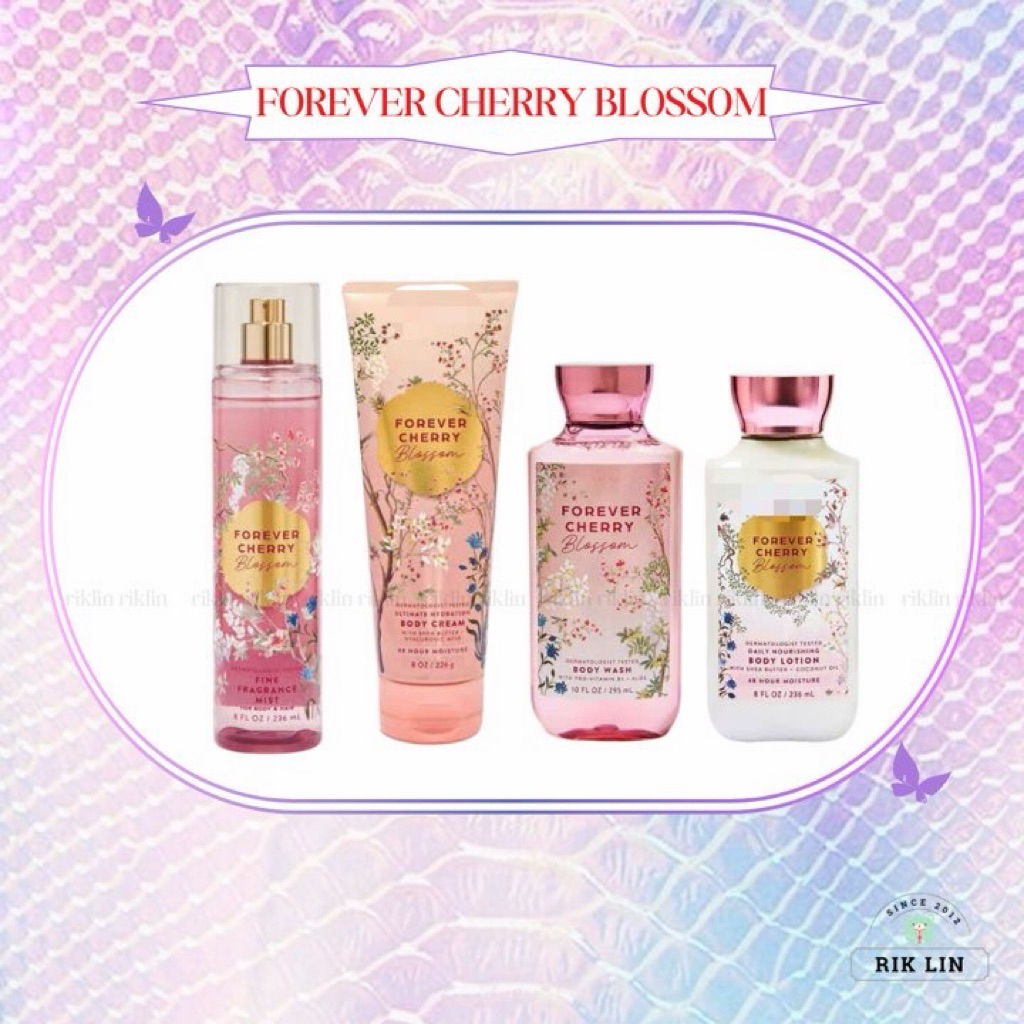 FOREVER CHERRY BLOSSOM | SWEET HEART CHERRY | JAPANESE CHERRY BLOSSOM - Travel Size Xịt Thơm Toàn Th
