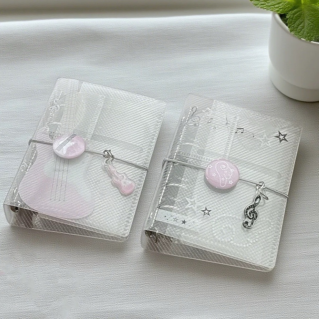 BINDER WAKA WAKA M5 nhựa PVC trong suốt siêu dày dặn.