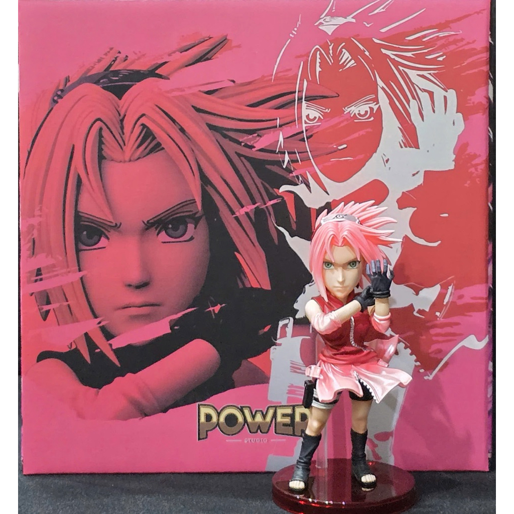 Mô hình Resin WCF chính hãng Power Studio Naruto 1st Season Haruno Sakura