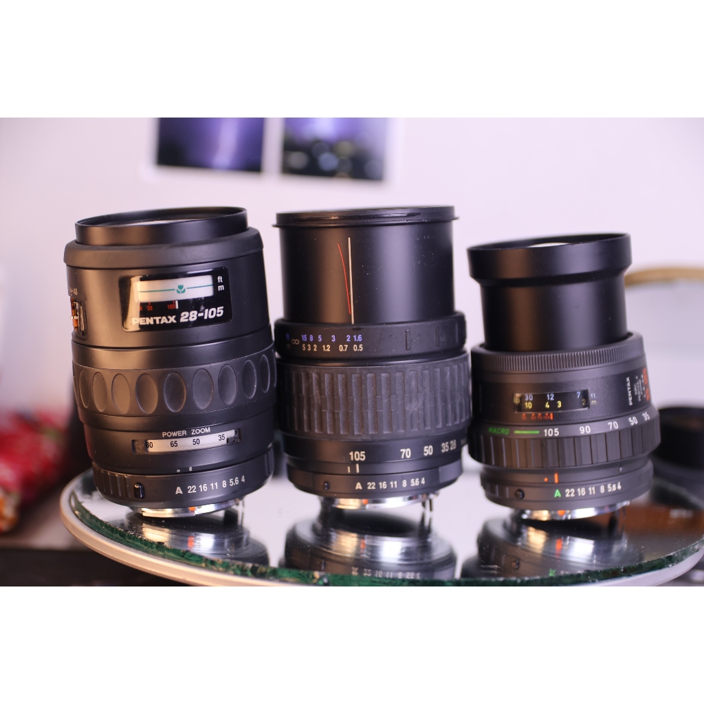 Lens Pentax 28-80mm - Lens Pentax 28-105mm (hoạt động) - Ống kính pentax