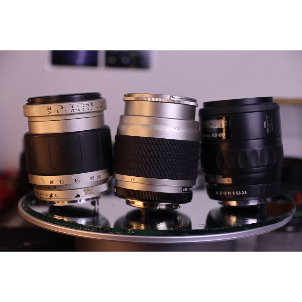 Lens Pentax 28-80mm - Lens Pentax 28-105mm (hoạt động) - Ống kính pentax
