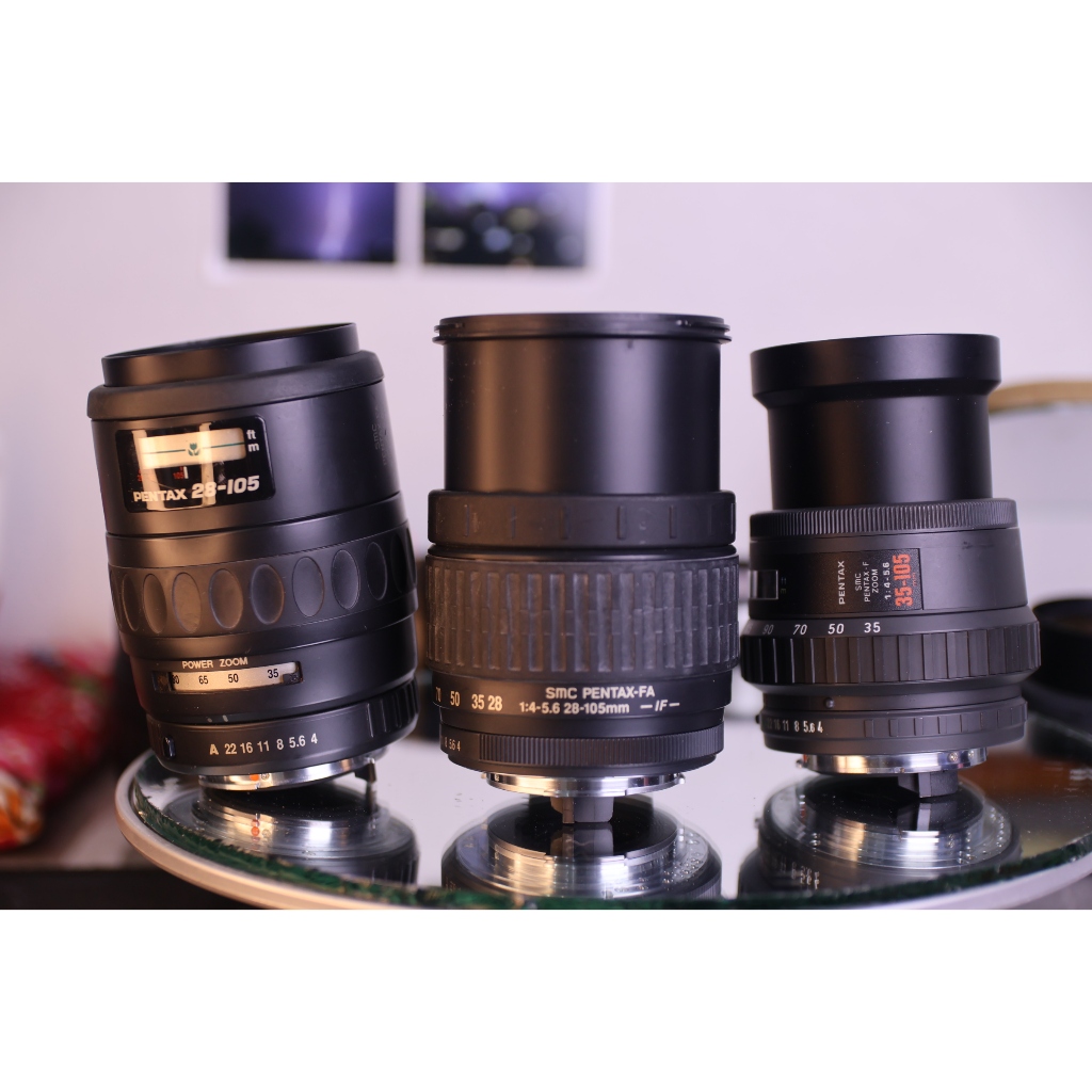 Lens Pentax 28-80mm - Lens Pentax 28-105mm (hoạt động) - Ống kính pentax