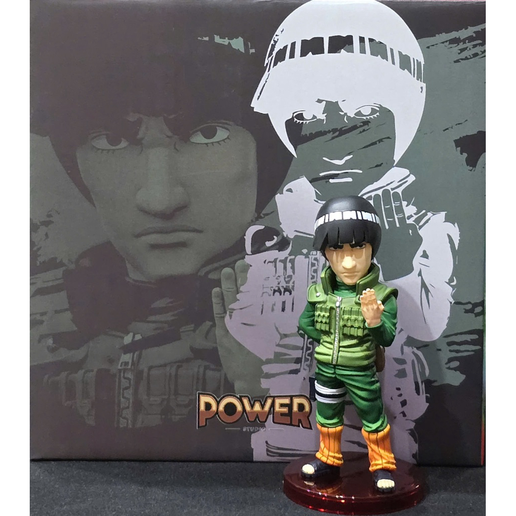 Mô hình Resin WCF chính hãng Power Studio Naruto Shippuden Might Guy