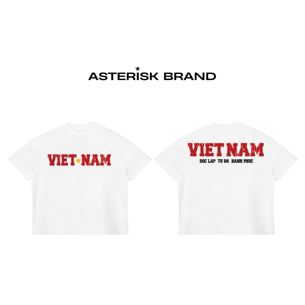 Áo Thun ASTERISK | Form Boxy  | Viet Nam | 100% Cotton - 260 GSM | ASTERISK™
