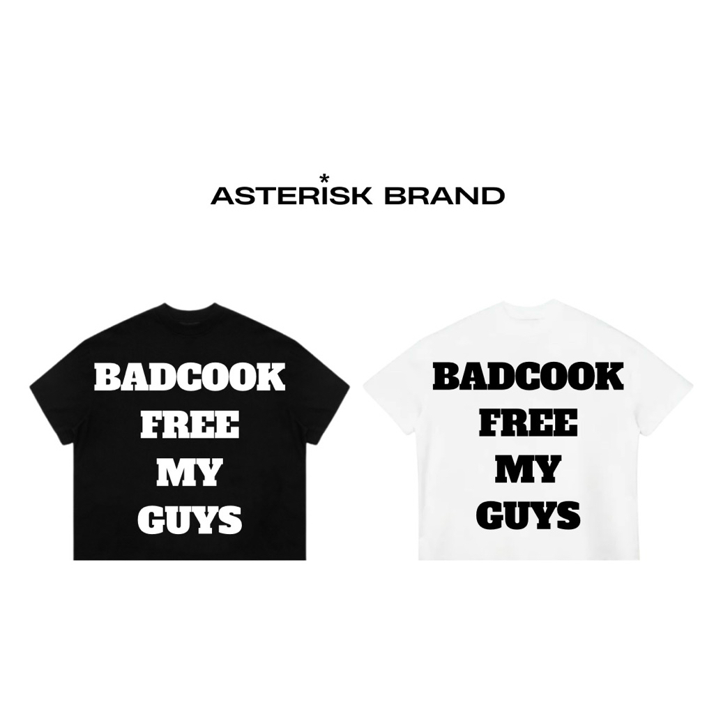 Áo thun BOXY TEE - 260gsm [ ASTERISK - BADCOOK ] - 100% cotton xử lí co rút