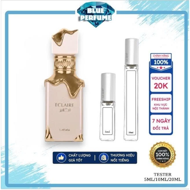 💎 Nước hoa Lattafa Eclaire EDP chiết 10ml 𝗣𝗲𝗿𝗳𝘂𝗺𝗲 𝗦𝘁𝗼𝗿𝗲 💎