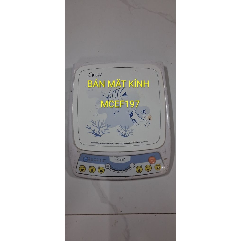 Mặt kính bếp từ Midea MC EF197