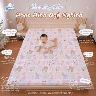 Ga chống thấm goodmama 100% cotton (không vỏ gối)