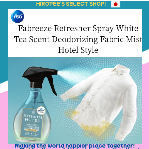 Fabreeze Refresher Spray White Tea Scent Deodorizing  Mist  Hotel Style