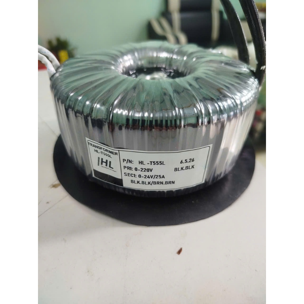 Biến áp xuyến điện áp ra 24VAC/25A